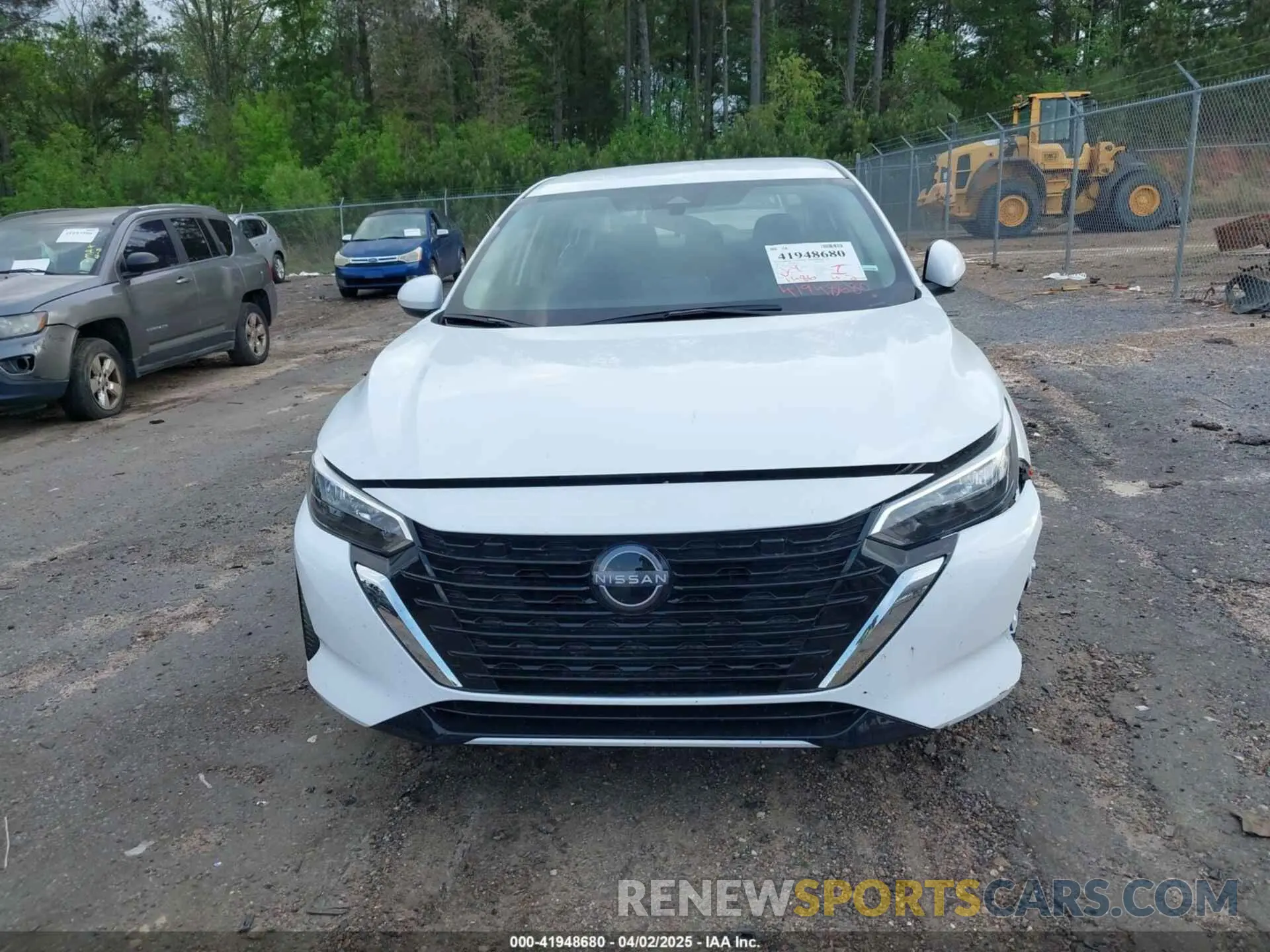 12 fotografías del automóvil dañado 3N1AB8CV0SY300427 NISSAN SENTRA 2025