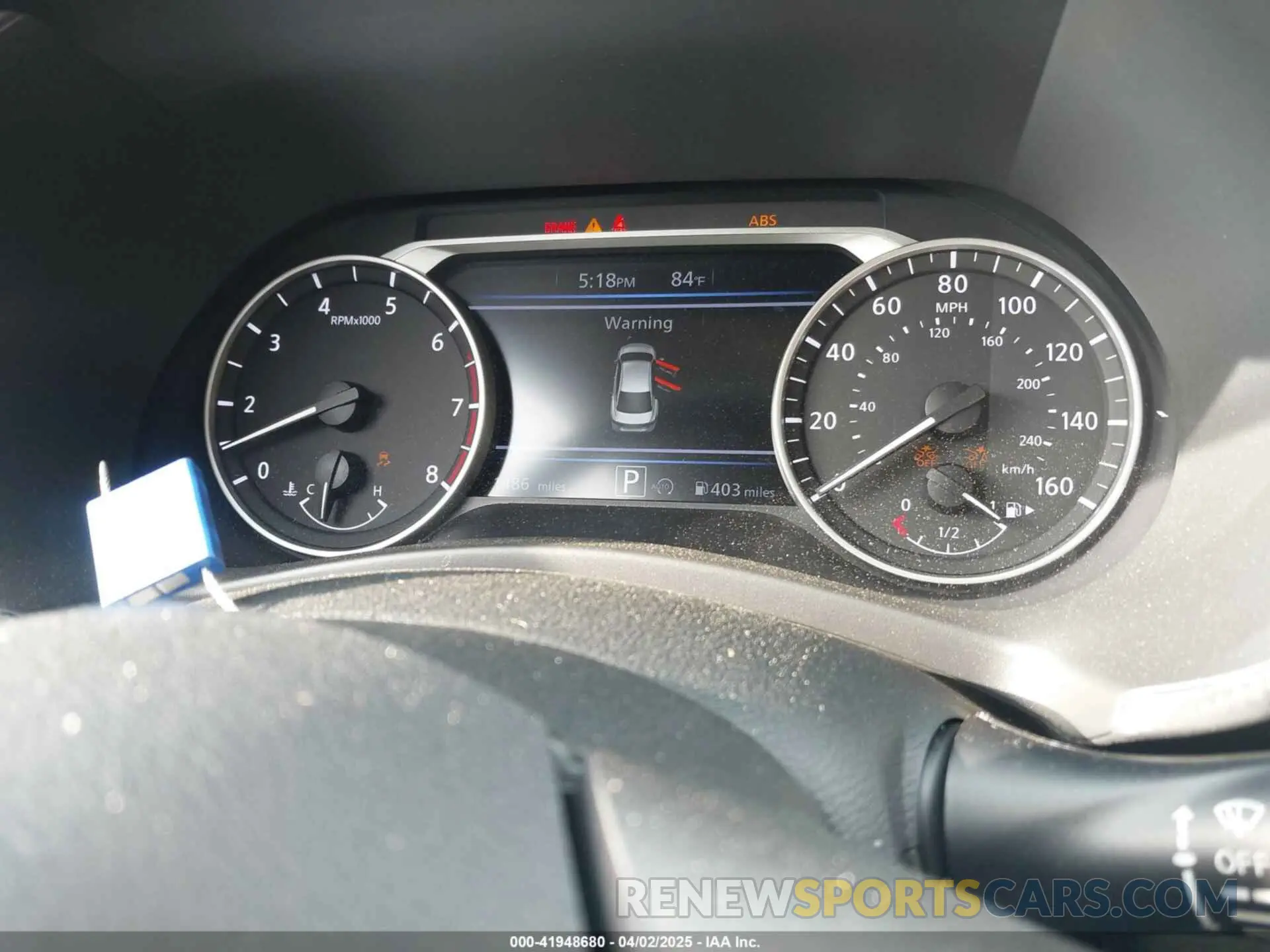 7 fotografías del automóvil dañado 3N1AB8CV0SY300427 NISSAN SENTRA 2025