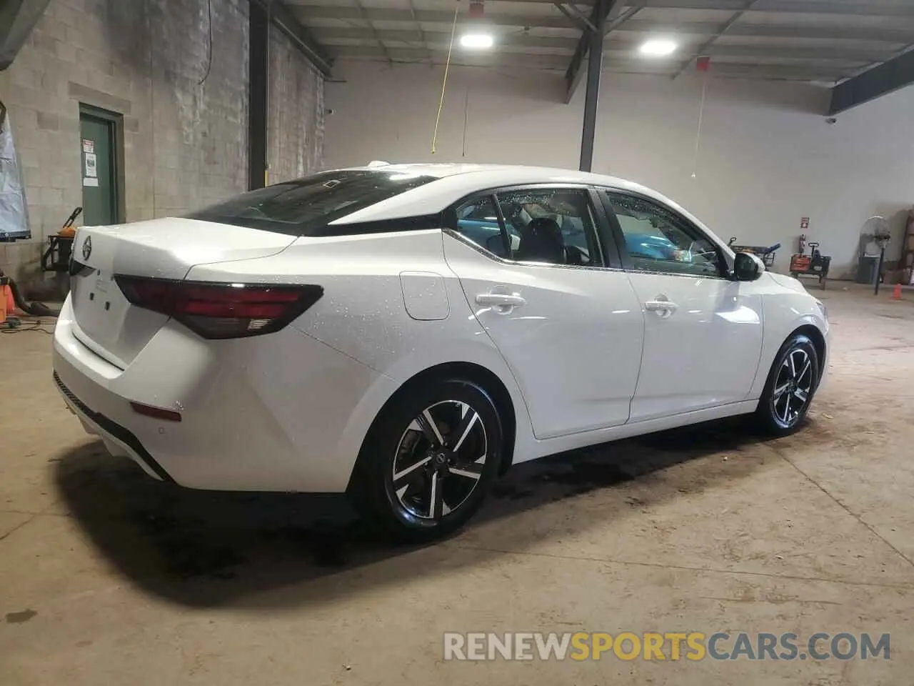 3 fotografías del automóvil dañado 3N1AB8CV0SY304350 NISSAN SENTRA 2025