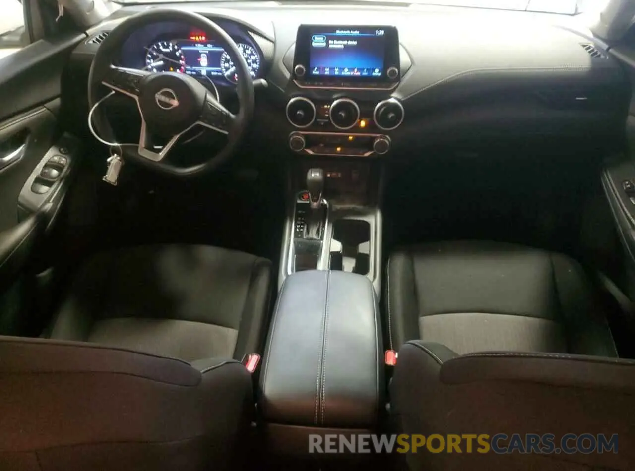 9 fotografías del automóvil dañado 3N1AB8CV0SY304350 NISSAN SENTRA 2025
