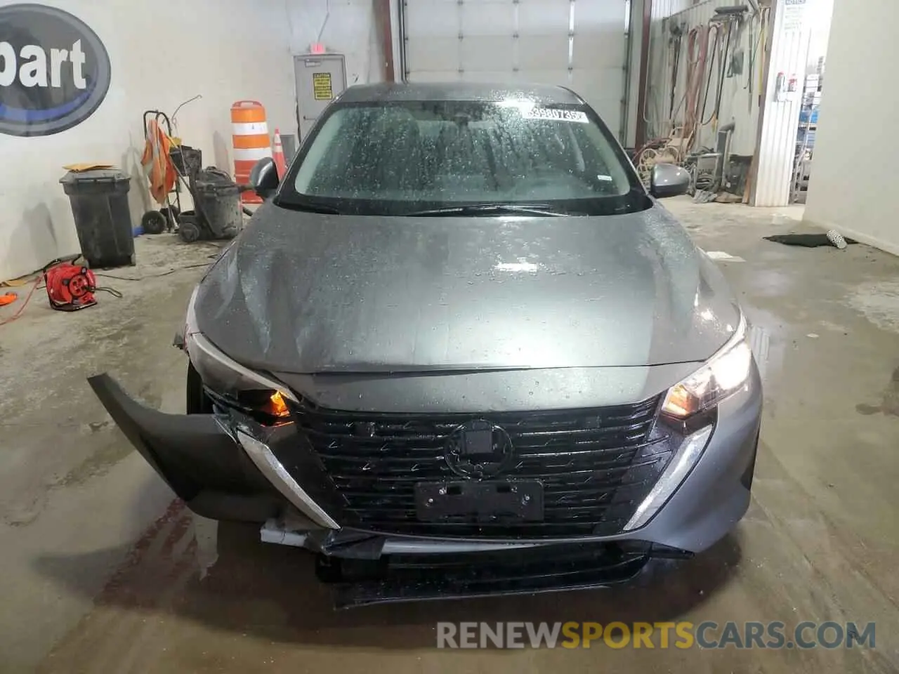 5 fotografías del automóvil dañado 3N1AB8CV0SY304784 NISSAN SENTRA 2025