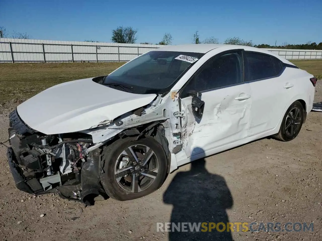 1 fotografías del automóvil dañado 3N1AB8CV1SY227052 NISSAN SENTRA 2025