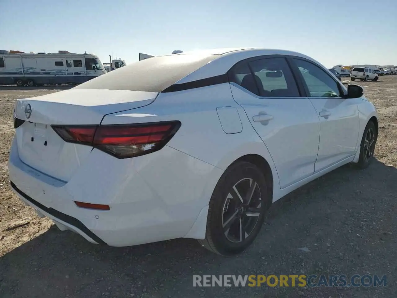 3 fotografías del automóvil dañado 3N1AB8CV1SY227052 NISSAN SENTRA 2025