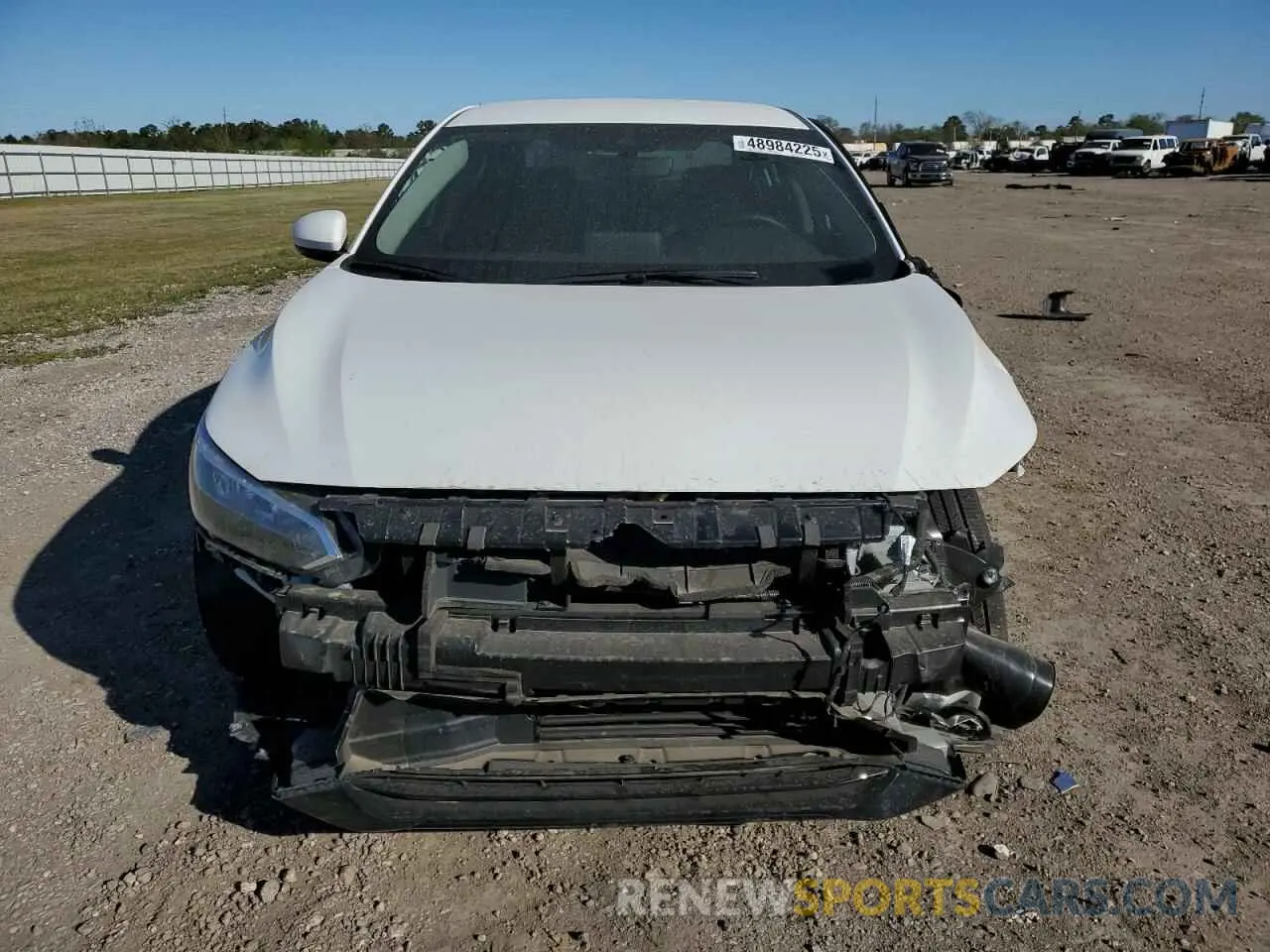 5 fotografías del automóvil dañado 3N1AB8CV1SY227052 NISSAN SENTRA 2025
