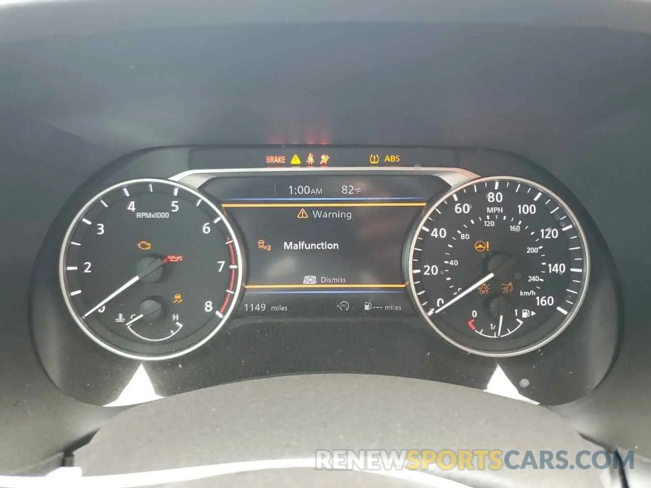 9 fotografías del automóvil dañado 3N1AB8CV1SY227052 NISSAN SENTRA 2025