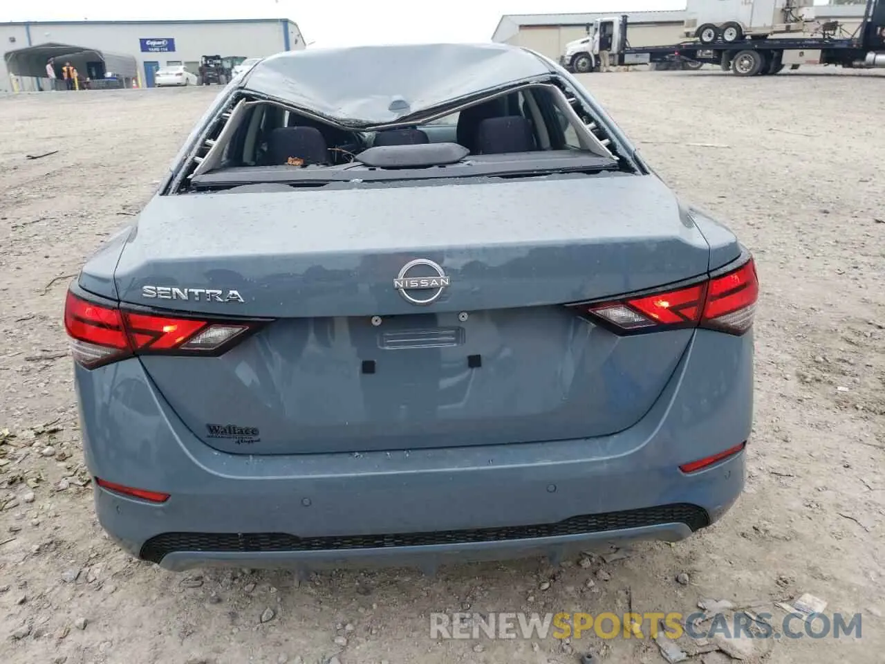 6 fotografías del automóvil dañado 3N1AB8CV1SY268149 NISSAN SENTRA 2025