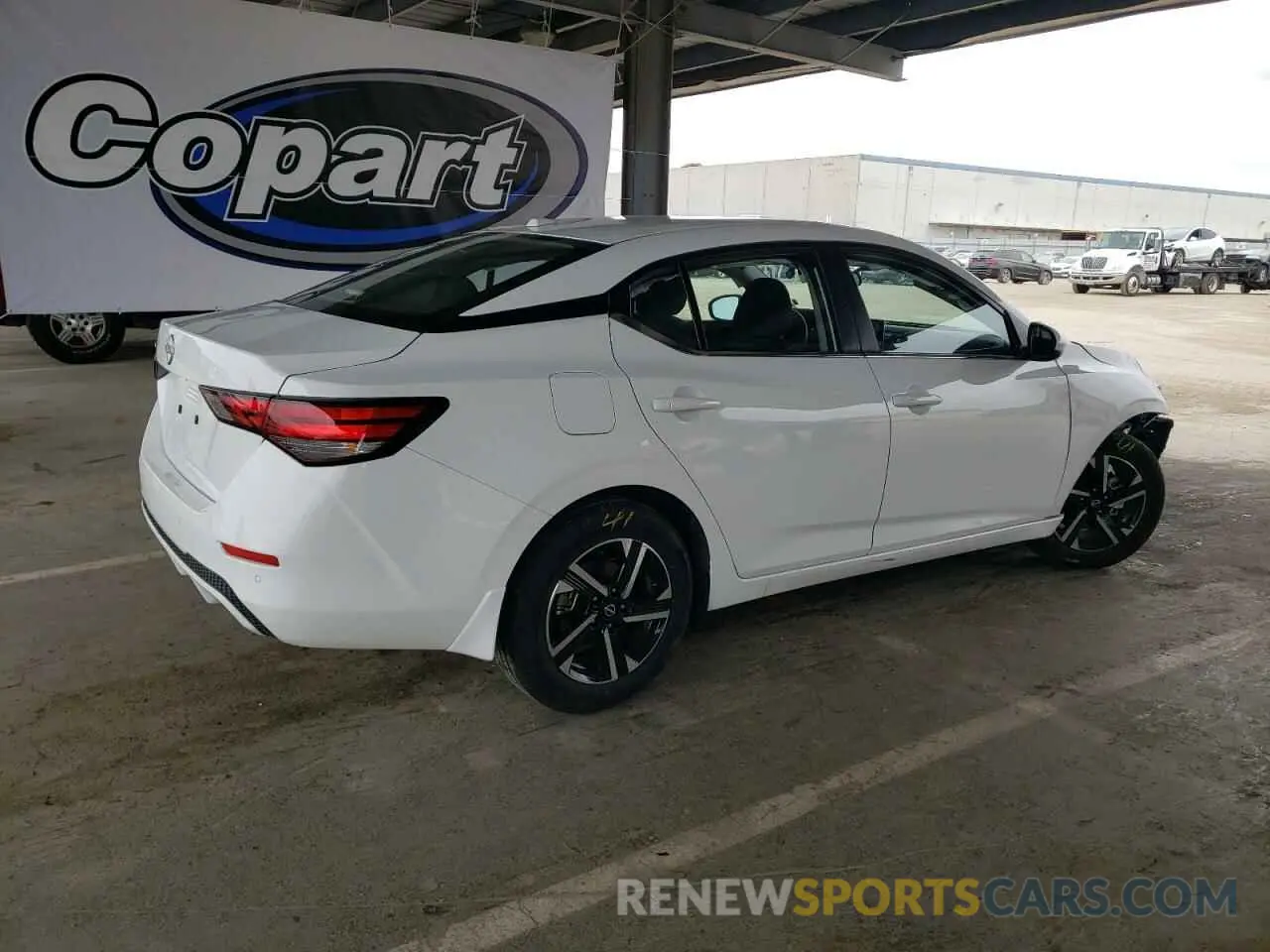 3 fotografías del automóvil dañado 3N1AB8CV1SY269432 NISSAN SENTRA 2025