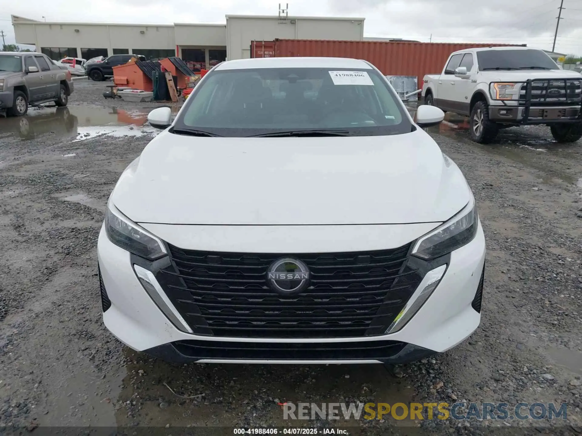 12 fotografías del automóvil dañado 3N1AB8CV1SY281130 NISSAN SENTRA 2025