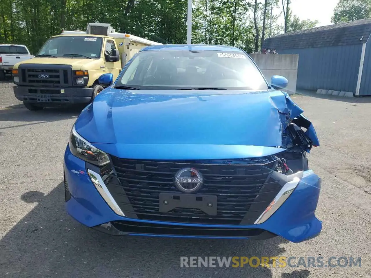5 fotografías del automóvil dañado 3N1AB8CV1SY298350 NISSAN SENTRA 2025