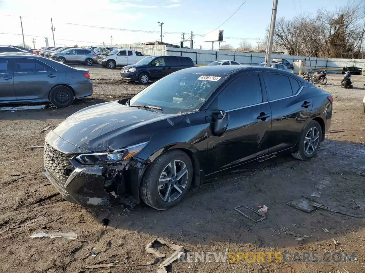 1 fotografías del automóvil dañado 3N1AB8CV2SY203262 NISSAN SENTRA 2025