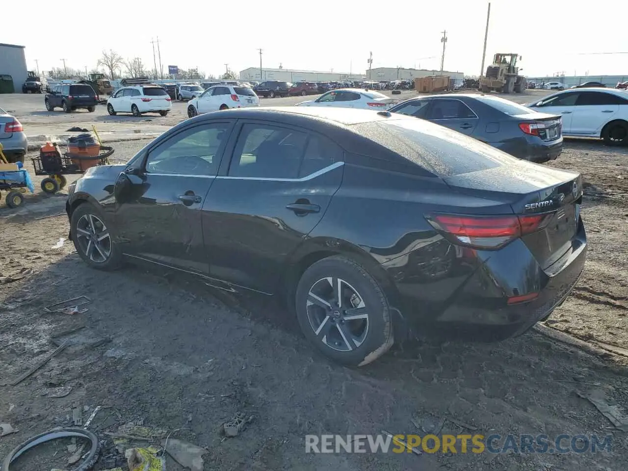 2 fotografías del automóvil dañado 3N1AB8CV2SY203262 NISSAN SENTRA 2025