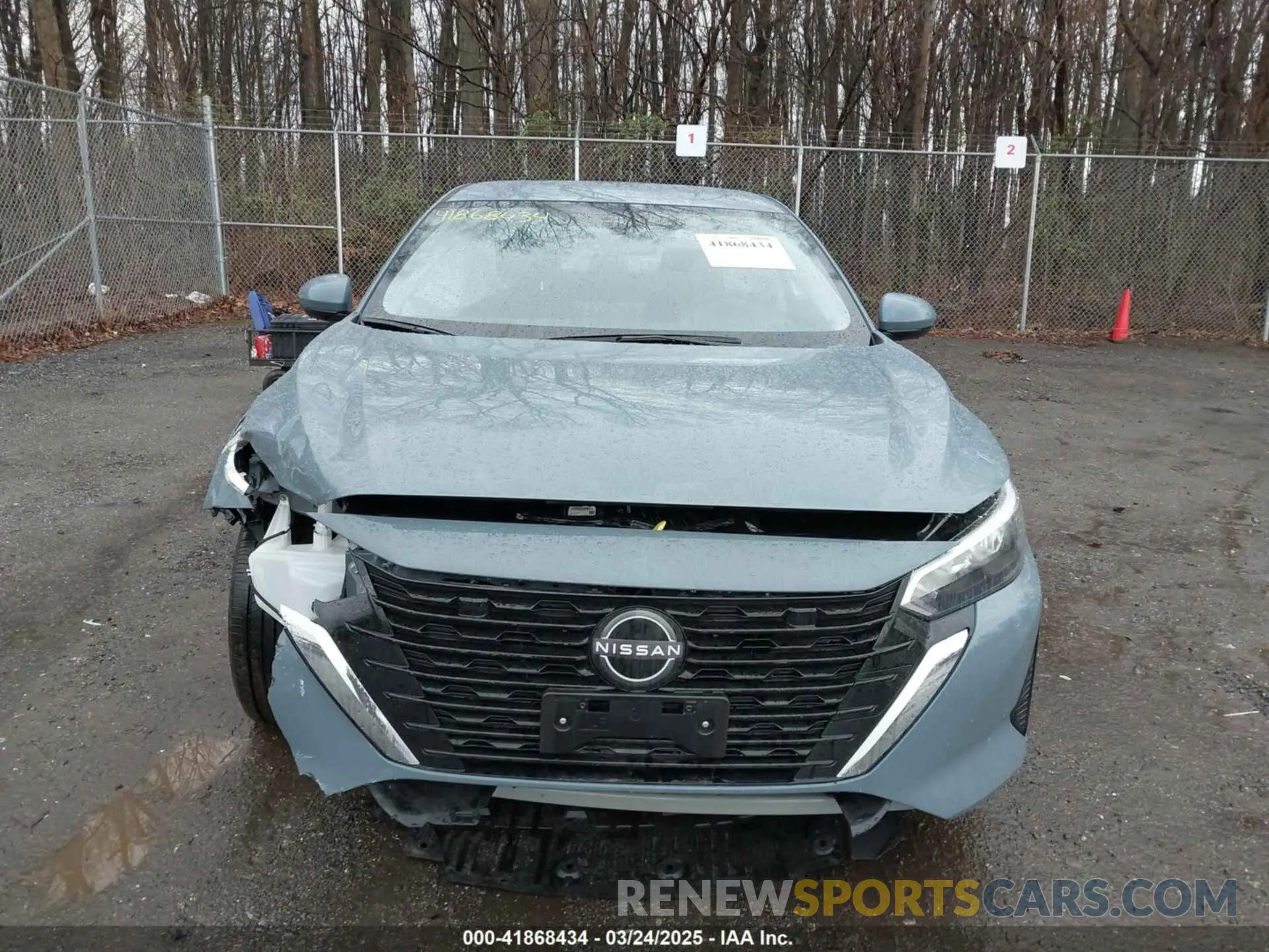 12 fotografías del automóvil dañado 3N1AB8CV2SY213483 NISSAN SENTRA 2025