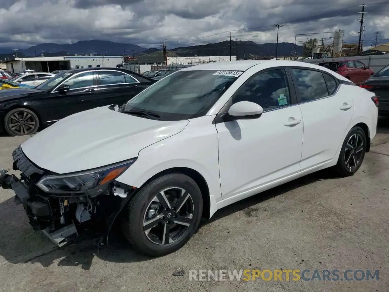 1 fotografías del automóvil dañado 3N1AB8CV2SY229800 NISSAN SENTRA 2025