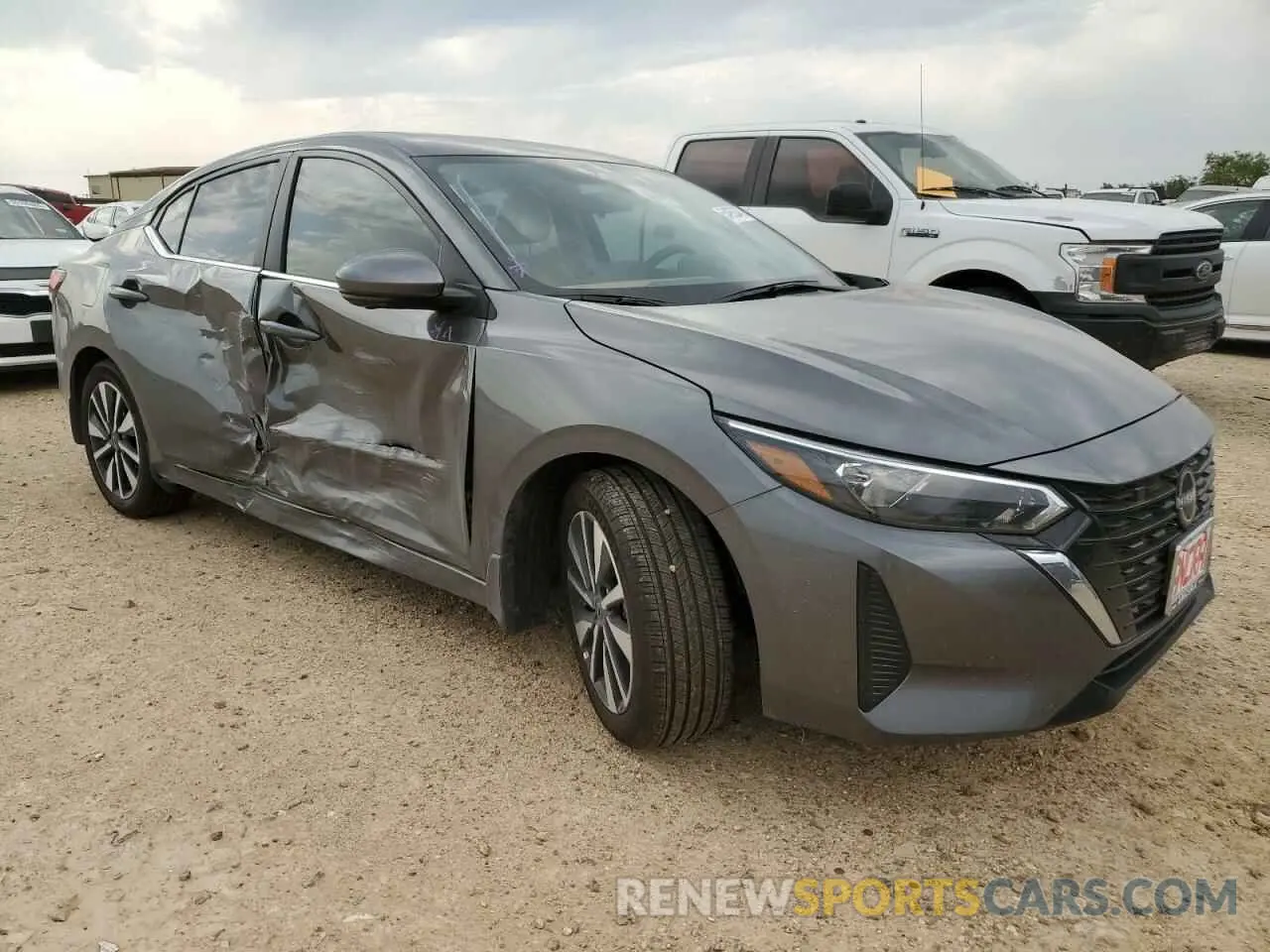 4 fotografías del automóvil dañado 3N1AB8CV2SY232468 NISSAN SENTRA 2025