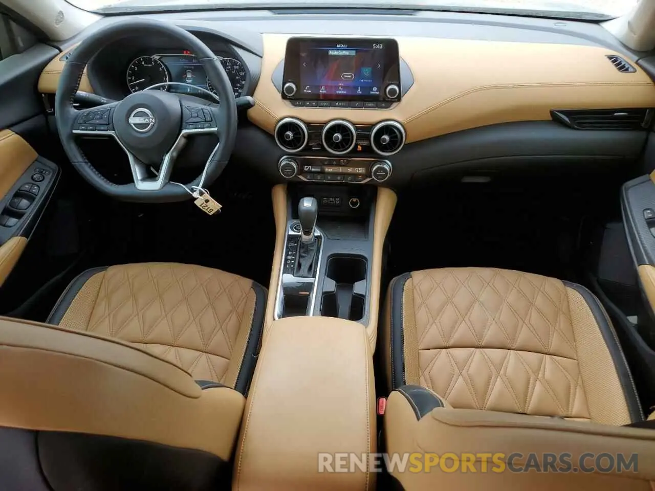 8 fotografías del automóvil dañado 3N1AB8CV2SY232468 NISSAN SENTRA 2025