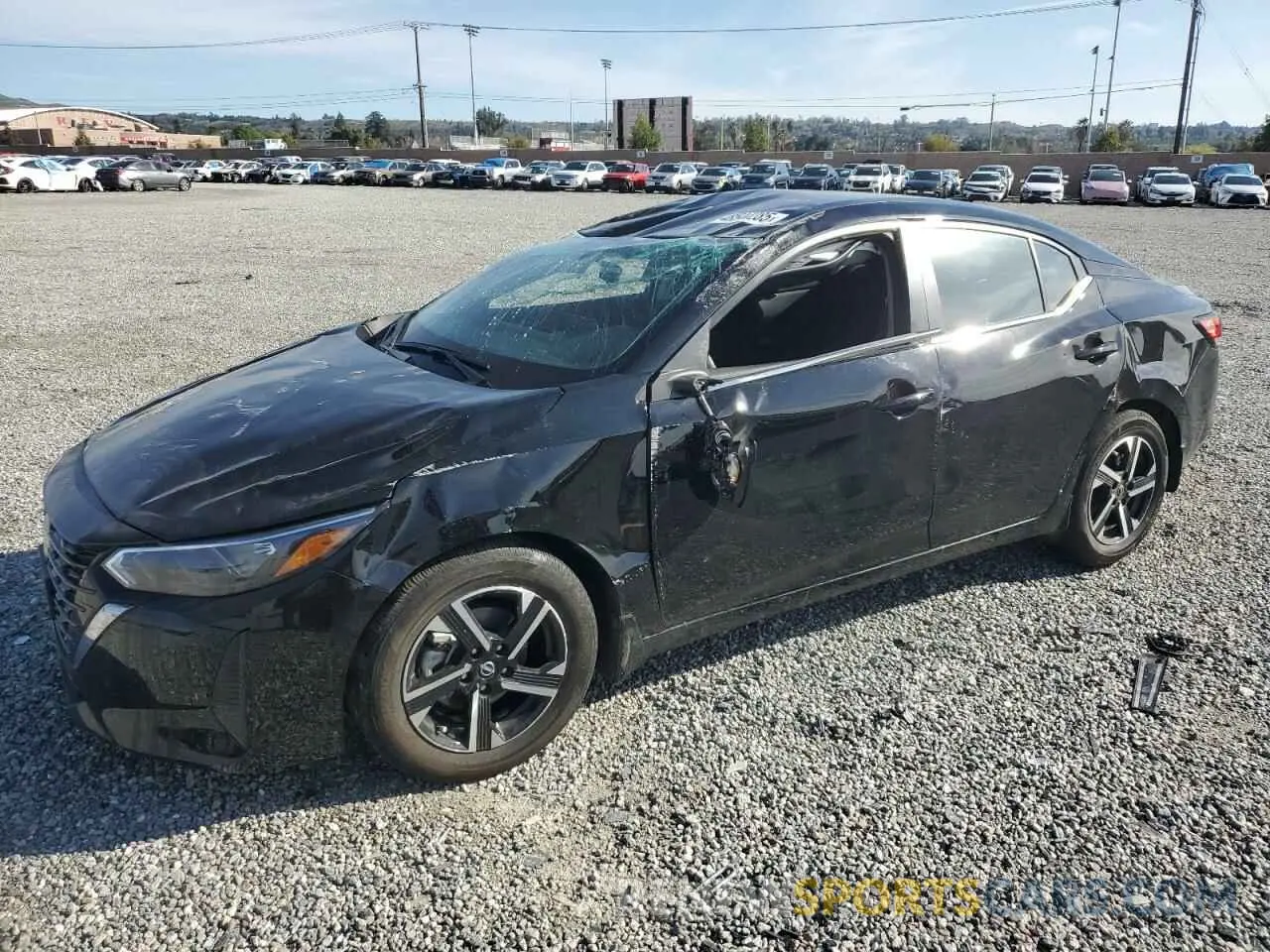 1 fotografías del automóvil dañado 3N1AB8CV2SY242028 NISSAN SENTRA 2025