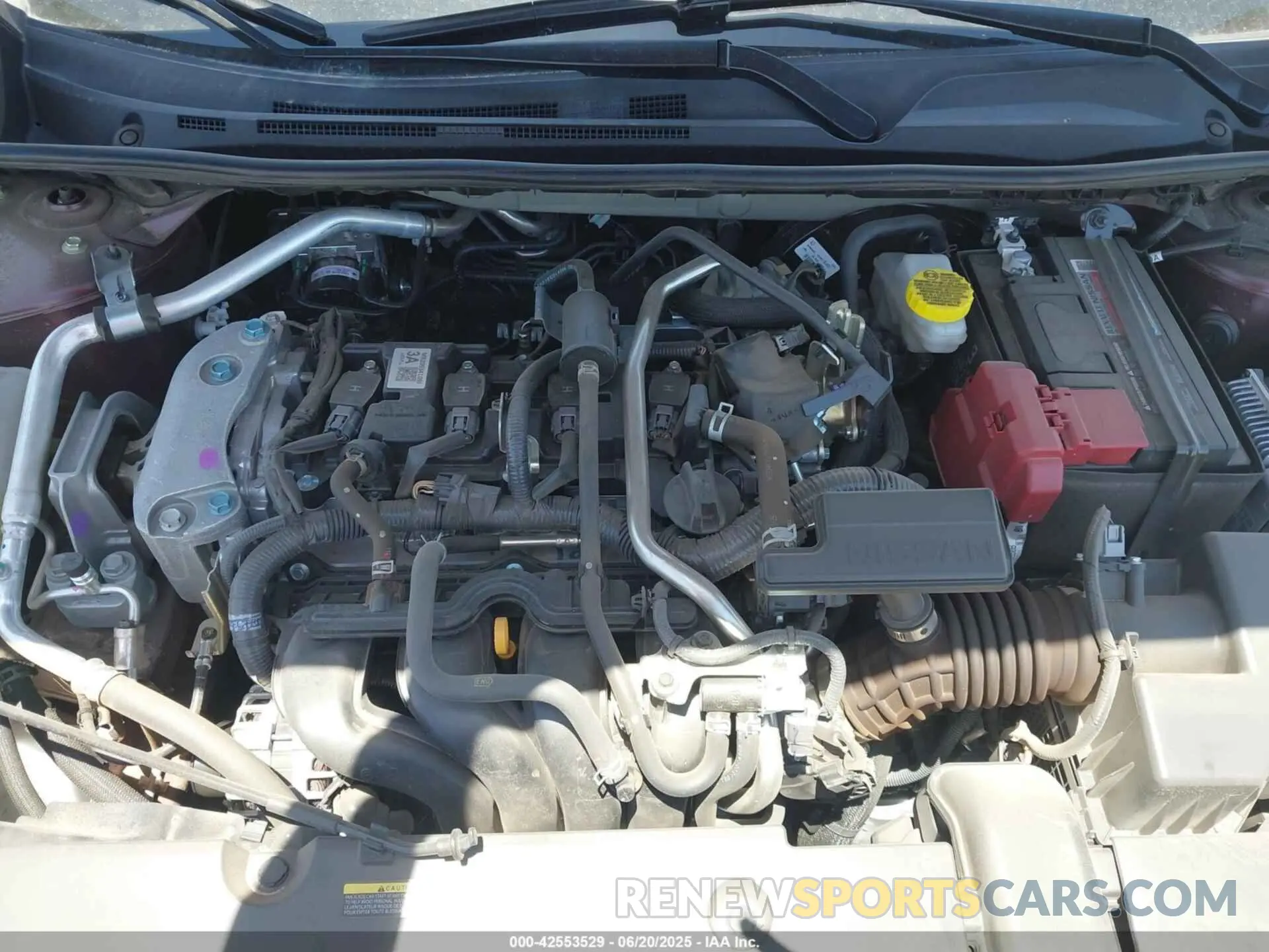 10 fotografías del automóvil dañado 3N1AB8CV2SY269777 NISSAN SENTRA 2025