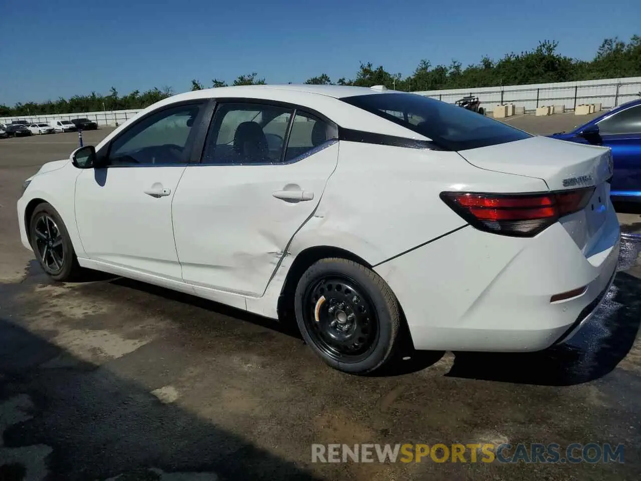2 fotografías del automóvil dañado 3N1AB8CV2SY275742 NISSAN SENTRA 2025