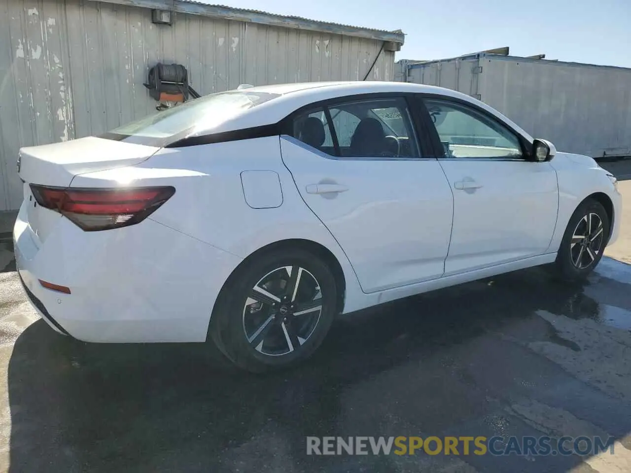 3 fotografías del automóvil dañado 3N1AB8CV2SY275742 NISSAN SENTRA 2025