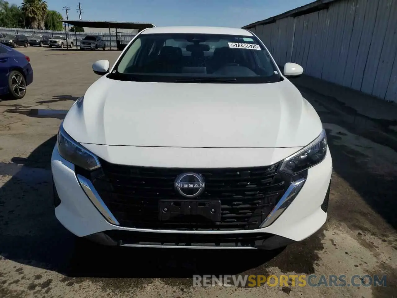 5 fotografías del automóvil dañado 3N1AB8CV2SY275742 NISSAN SENTRA 2025