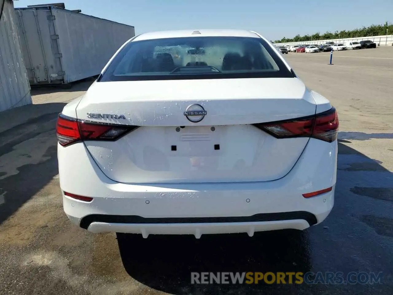 6 fotografías del automóvil dañado 3N1AB8CV2SY275742 NISSAN SENTRA 2025