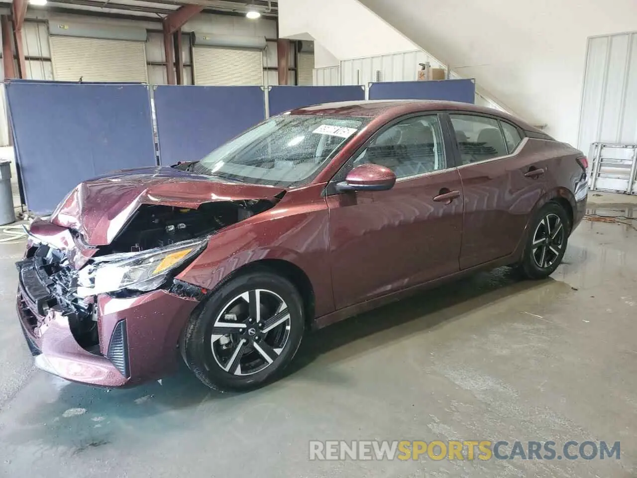 1 fotografías del automóvil dañado 3N1AB8CV2SY287910 NISSAN SENTRA 2025