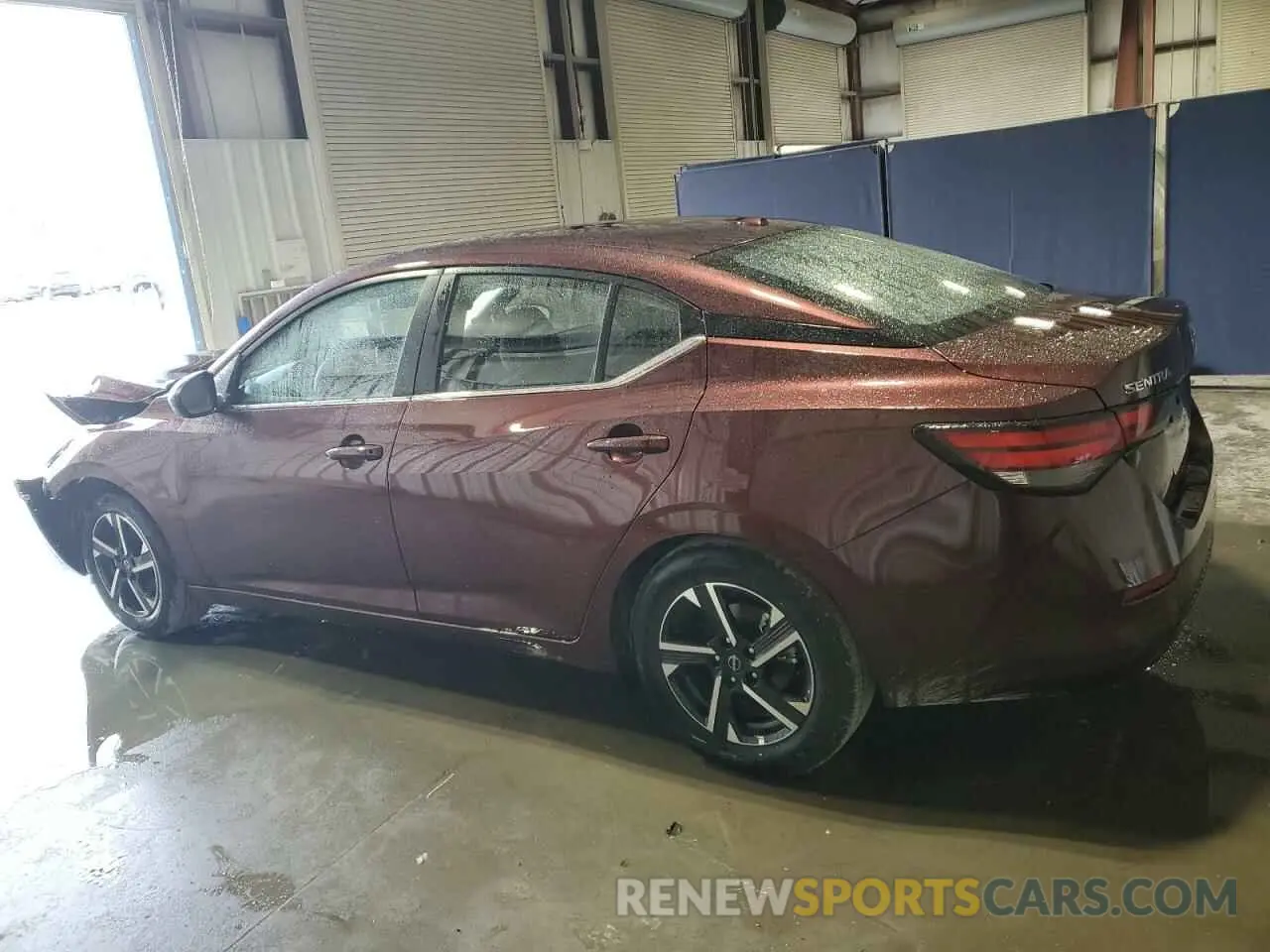2 fotografías del automóvil dañado 3N1AB8CV2SY287910 NISSAN SENTRA 2025