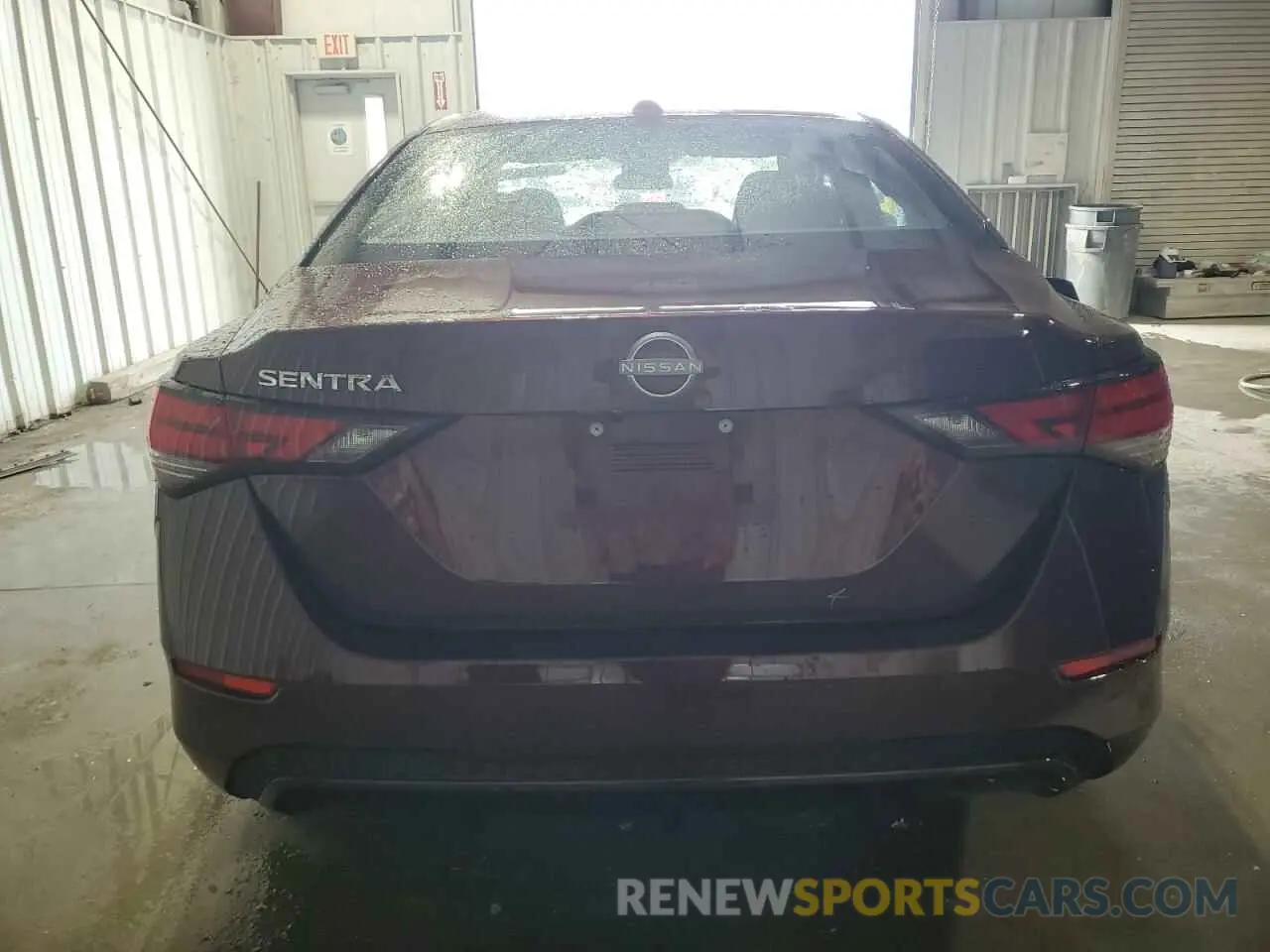 6 fotografías del automóvil dañado 3N1AB8CV2SY287910 NISSAN SENTRA 2025