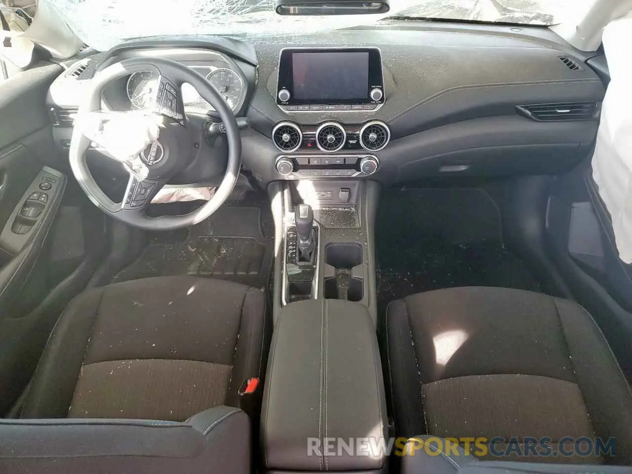 8 fotografías del automóvil dañado 3N1AB8CV2SY309131 NISSAN SENTRA 2025