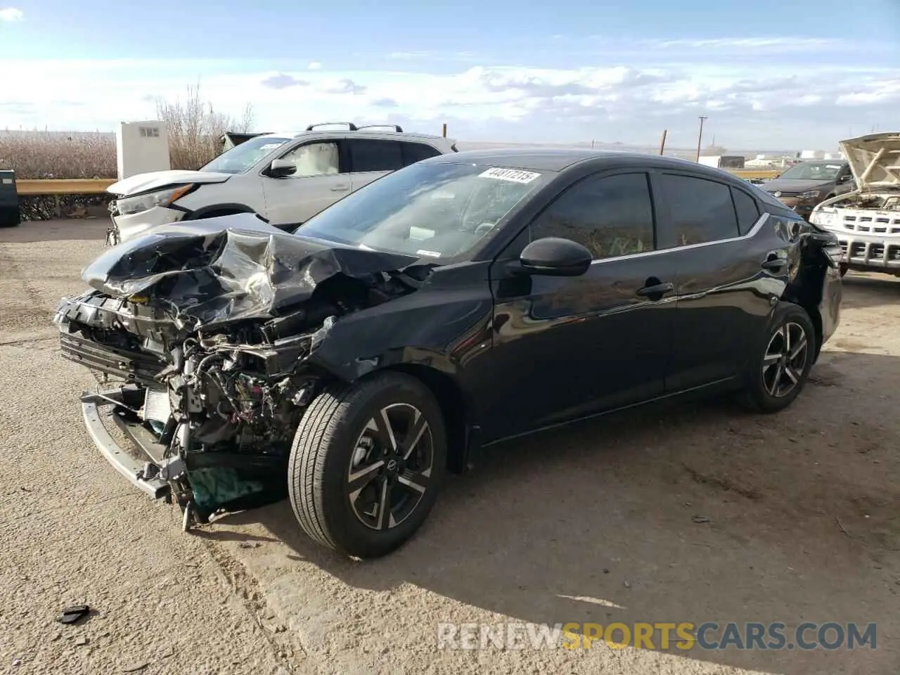 1 fotografías del automóvil dañado 3N1AB8CV3SY215291 NISSAN SENTRA 2025
