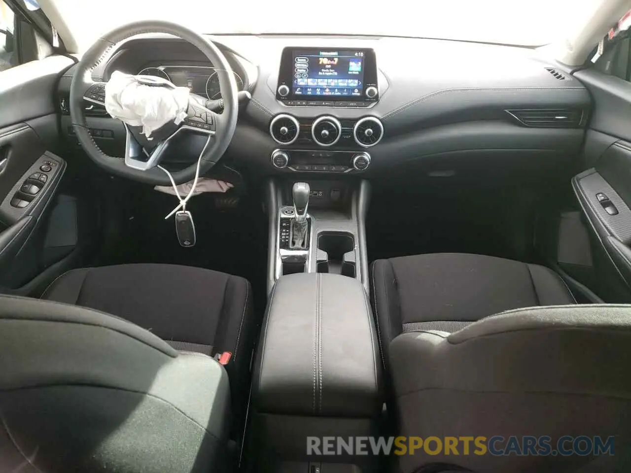 8 fotografías del automóvil dañado 3N1AB8CV3SY215291 NISSAN SENTRA 2025