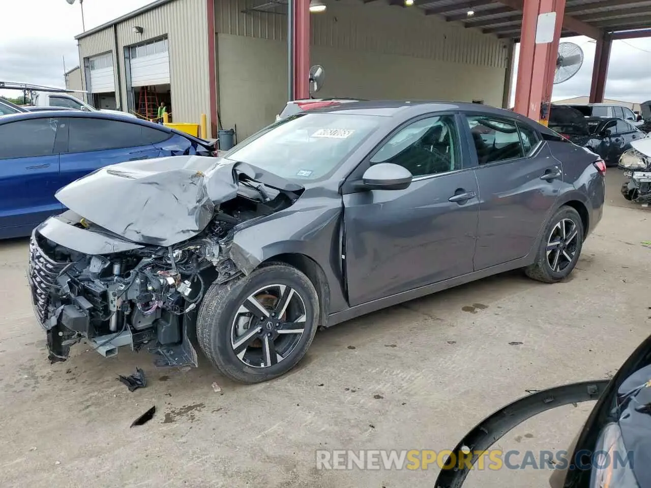 1 fotografías del automóvil dañado 3N1AB8CV3SY237906 NISSAN SENTRA 2025