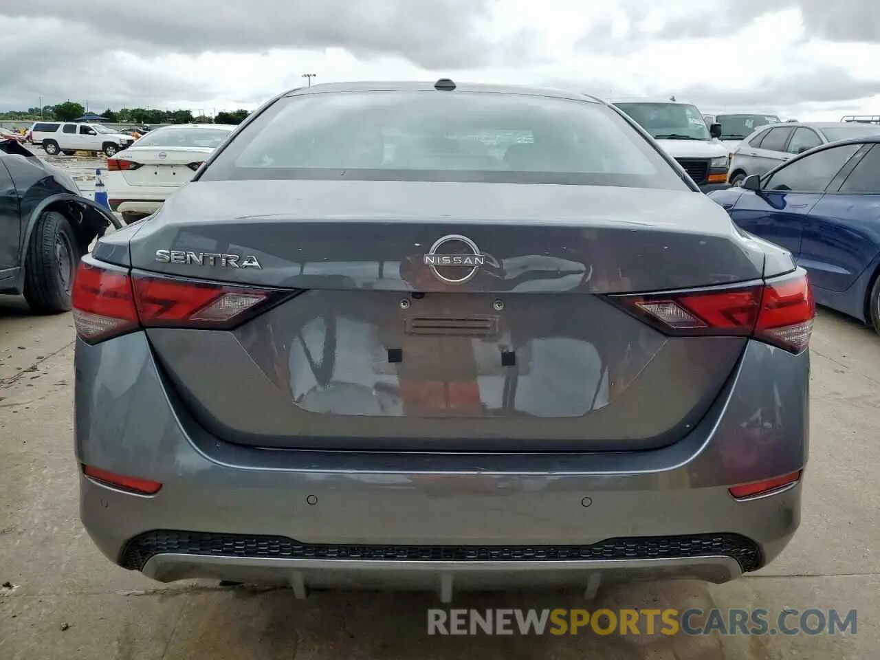 6 fotografías del automóvil dañado 3N1AB8CV3SY237906 NISSAN SENTRA 2025