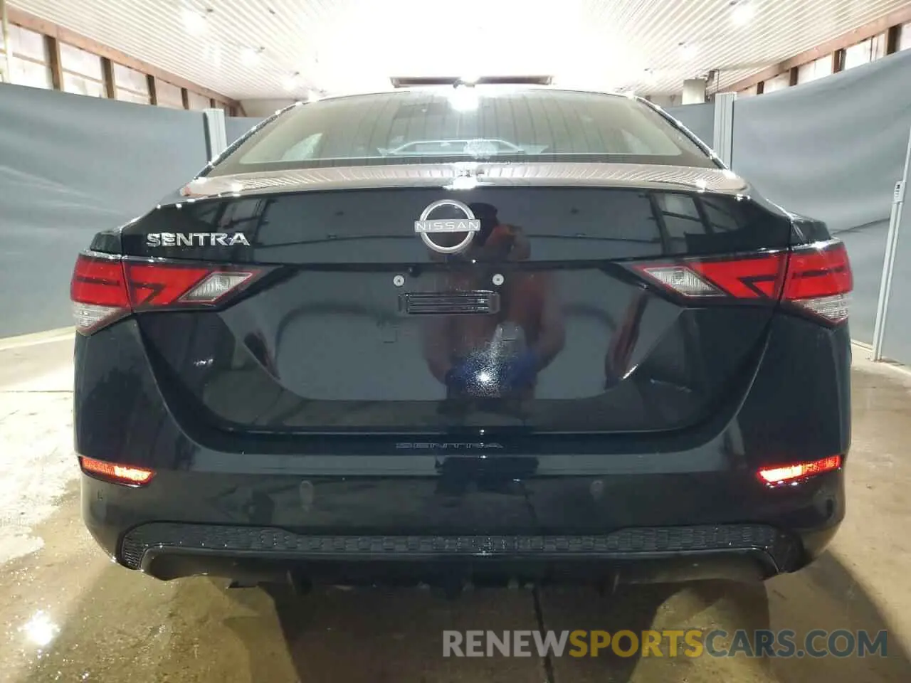 6 fotografías del automóvil dañado 3N1AB8CV3SY269867 NISSAN SENTRA 2025