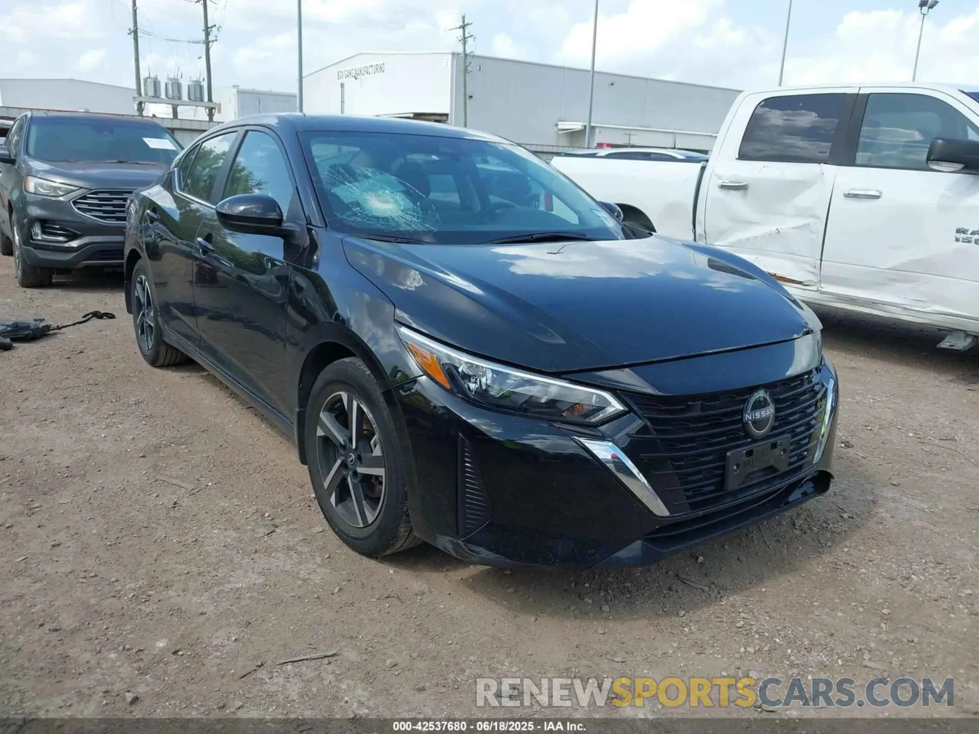 1 fotografías del automóvil dañado 3N1AB8CV3SY277242 NISSAN SENTRA 2025