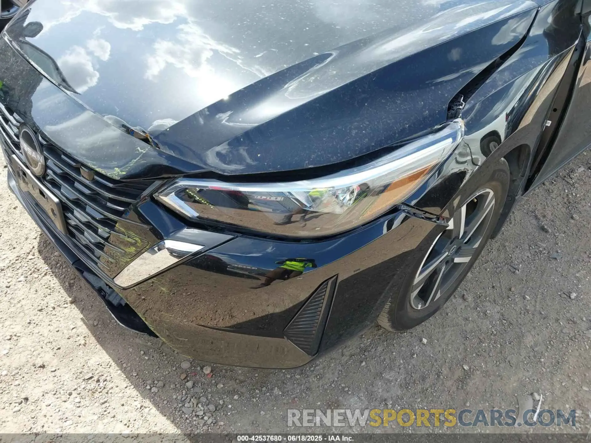 6 fotografías del automóvil dañado 3N1AB8CV3SY277242 NISSAN SENTRA 2025