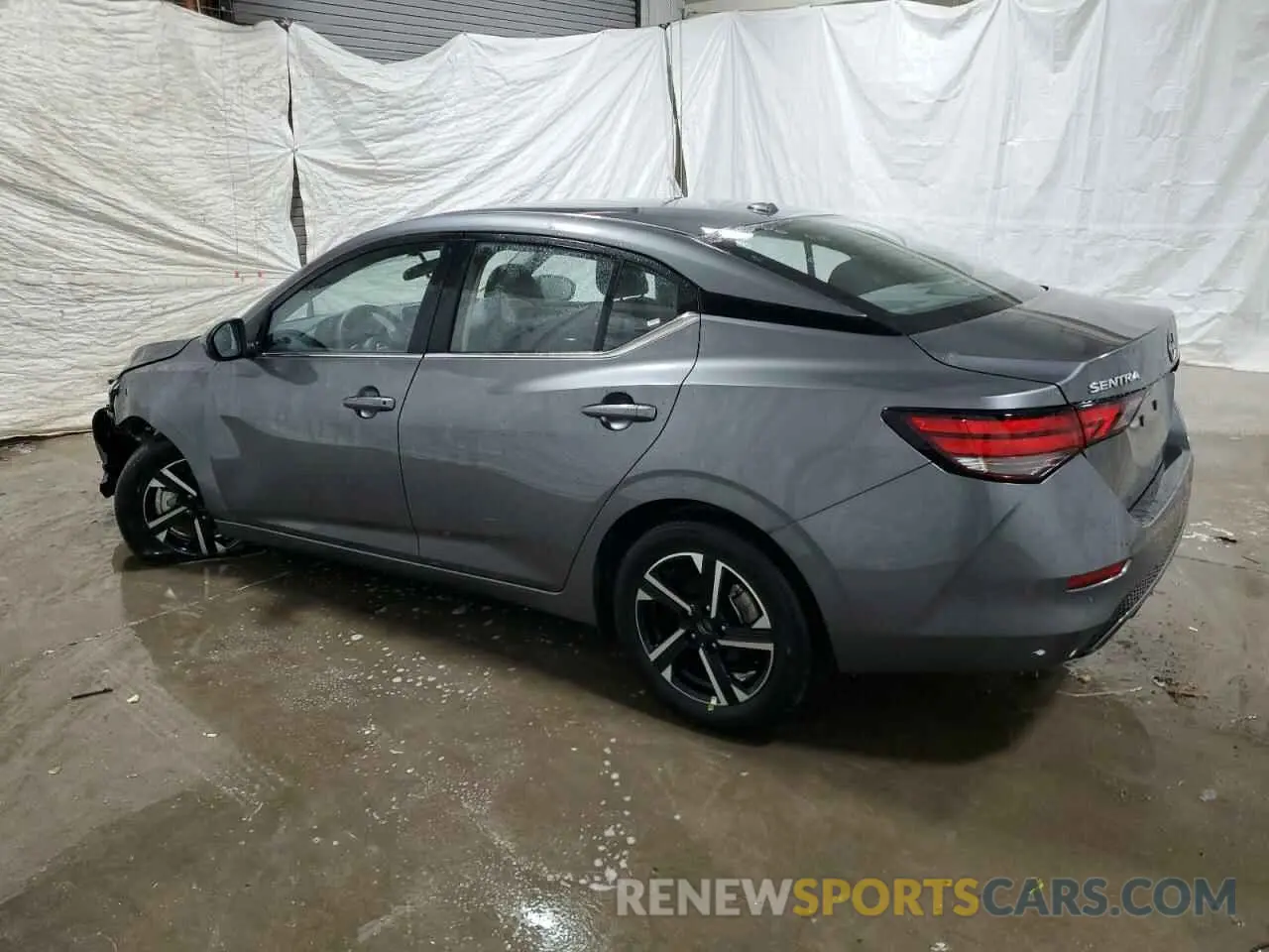2 fotografías del automóvil dañado 3N1AB8CV3SY280190 NISSAN SENTRA 2025