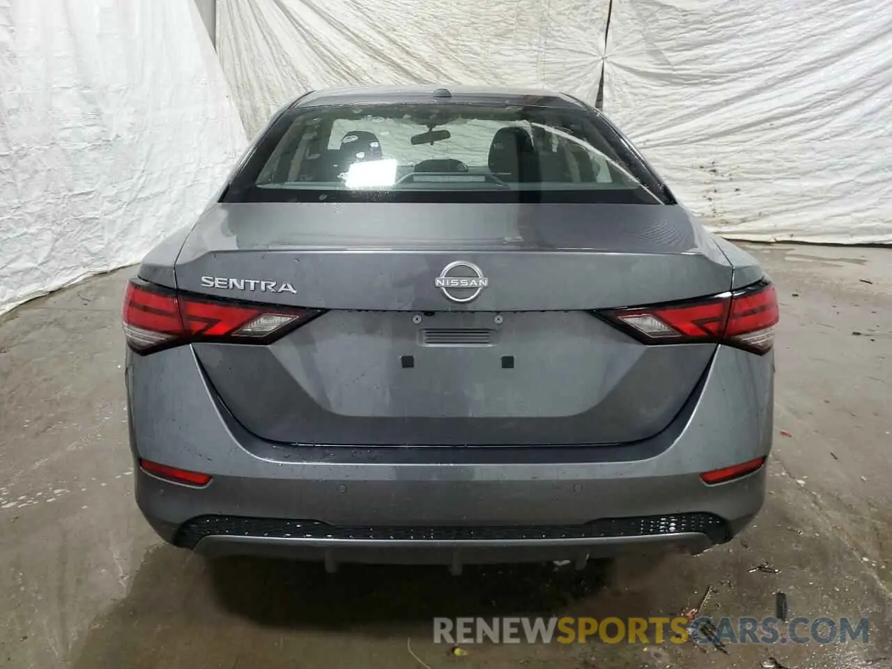 6 fotografías del automóvil dañado 3N1AB8CV3SY280190 NISSAN SENTRA 2025