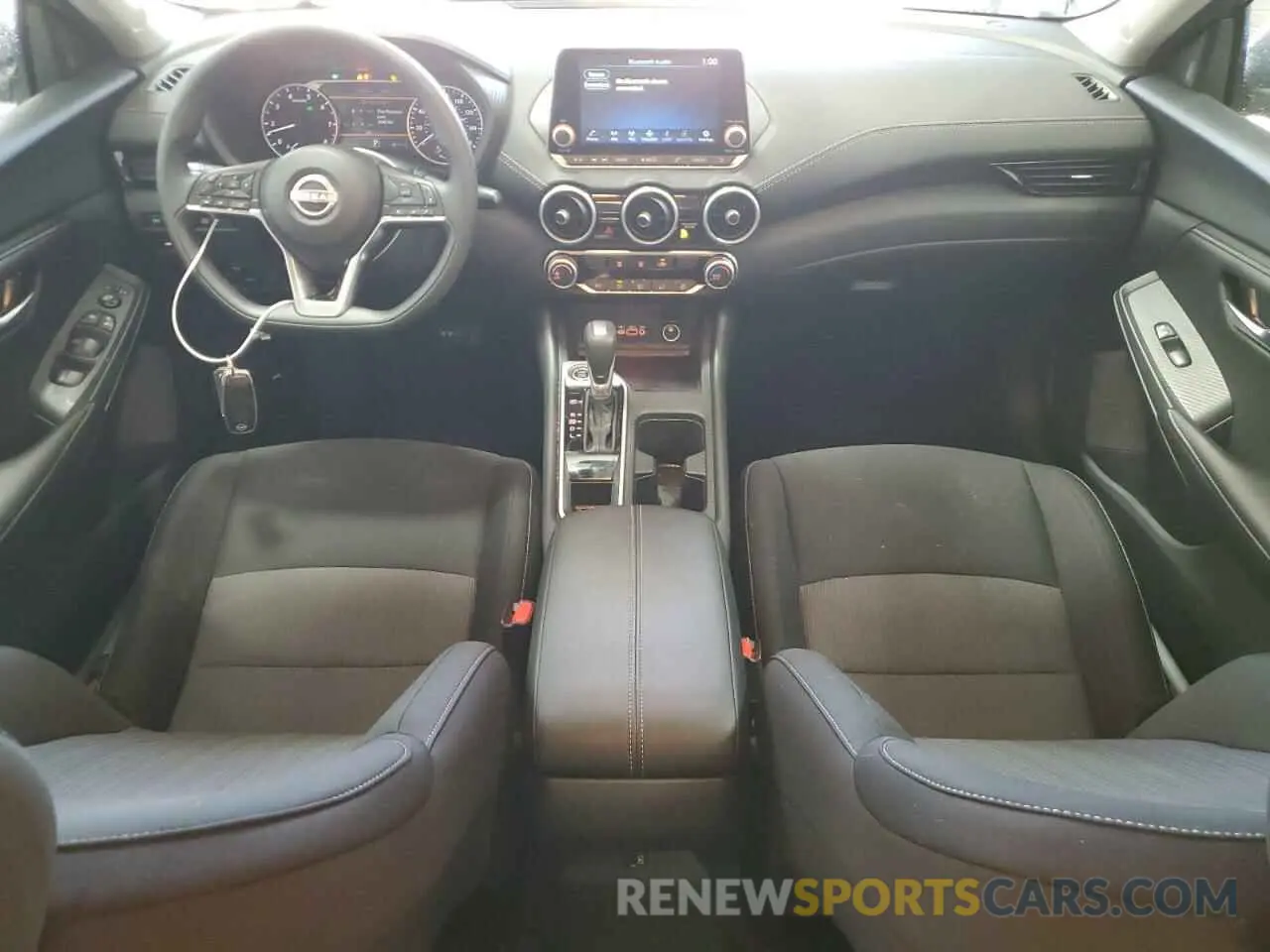 8 fotografías del automóvil dañado 3N1AB8CV3SY280190 NISSAN SENTRA 2025
