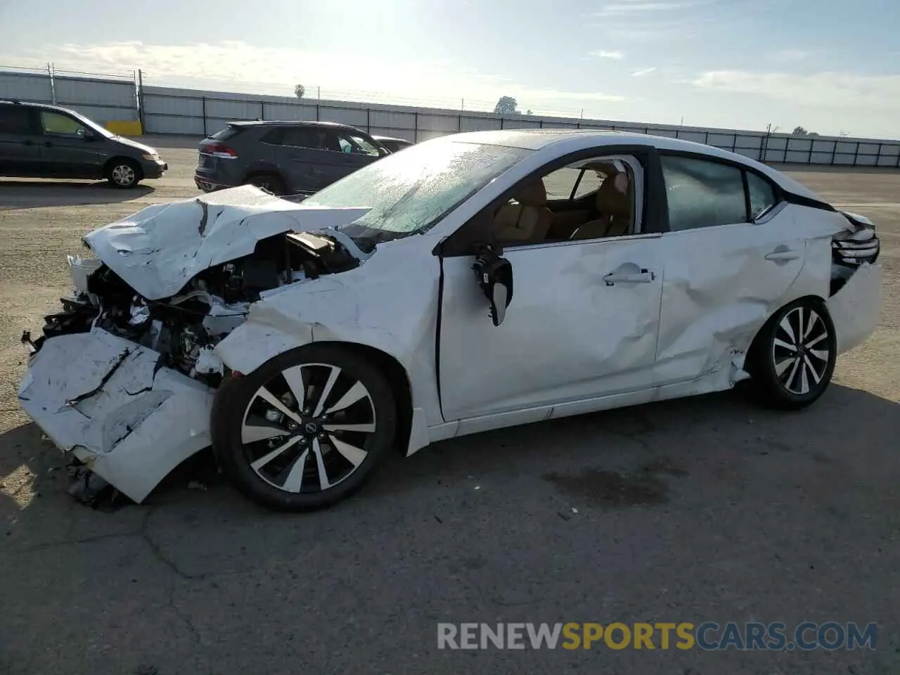 1 fotografías del automóvil dañado 3N1AB8CV3SY281906 NISSAN SENTRA 2025