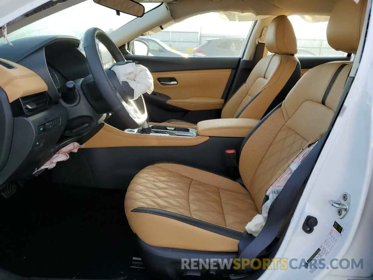 7 fotografías del automóvil dañado 3N1AB8CV3SY281906 NISSAN SENTRA 2025