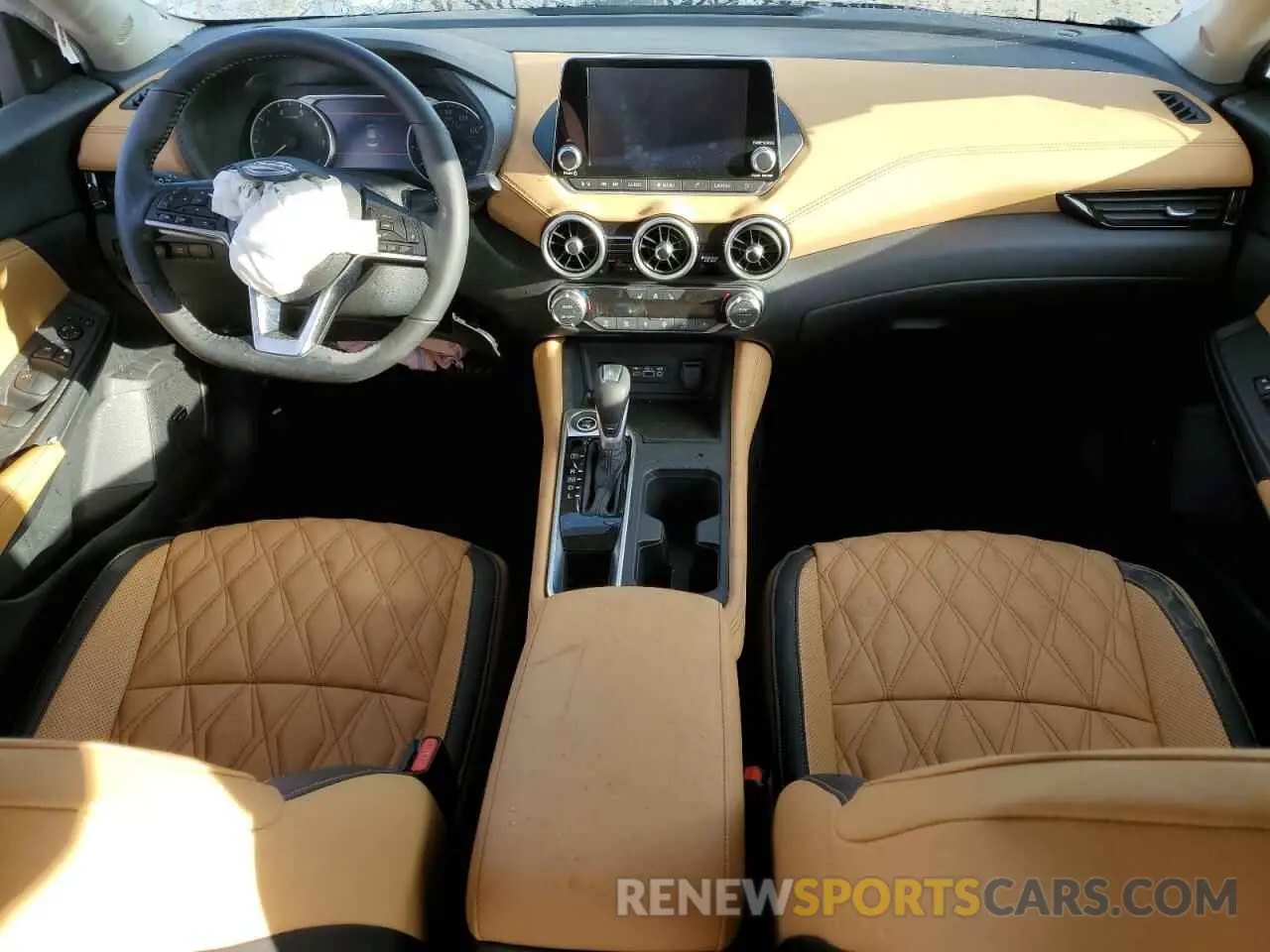 8 fotografías del automóvil dañado 3N1AB8CV3SY281906 NISSAN SENTRA 2025