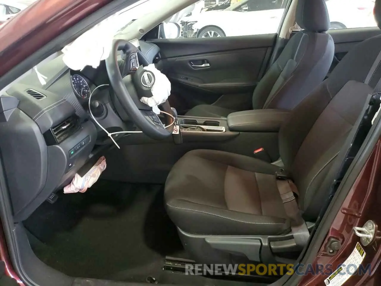 7 fotografías del automóvil dañado 3N1AB8CV3SY283798 NISSAN SENTRA 2025