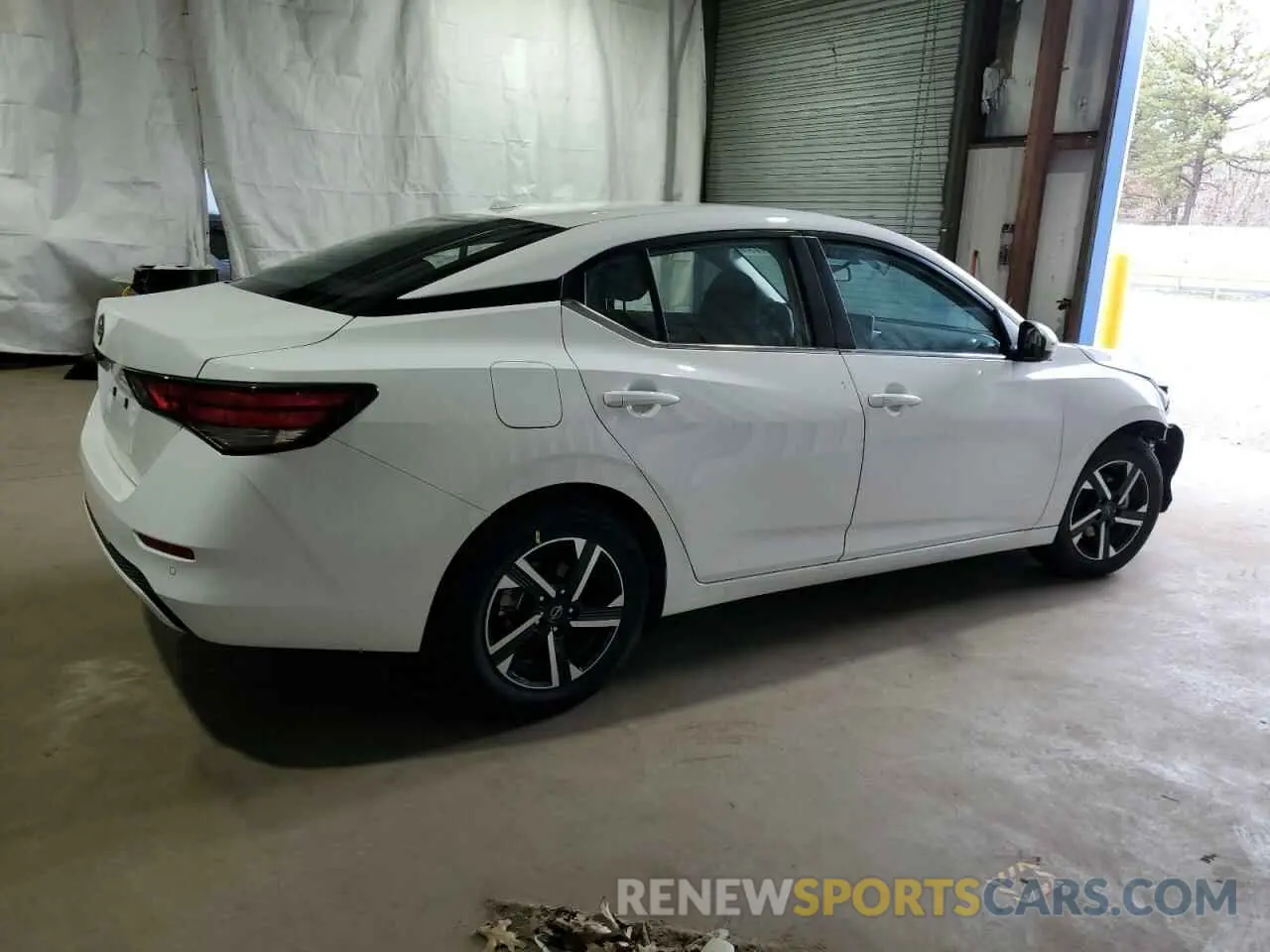 3 fotografías del automóvil dañado 3N1AB8CV3SY288211 NISSAN SENTRA 2025