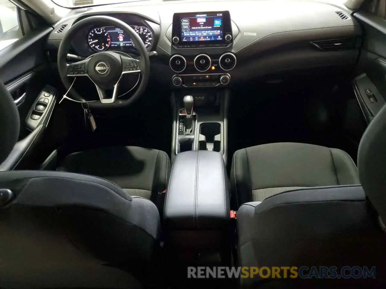 8 fotografías del automóvil dañado 3N1AB8CV3SY288211 NISSAN SENTRA 2025