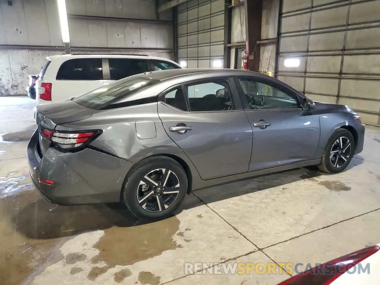 3 fotografías del automóvil dañado 3N1AB8CV3SY297751 NISSAN SENTRA 2025