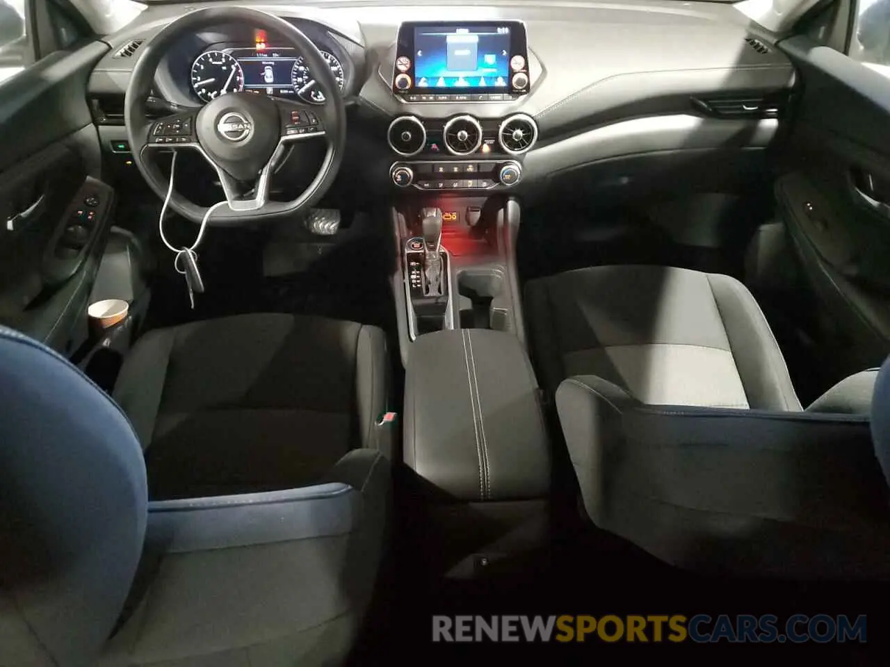 8 fotografías del automóvil dañado 3N1AB8CV3SY297751 NISSAN SENTRA 2025