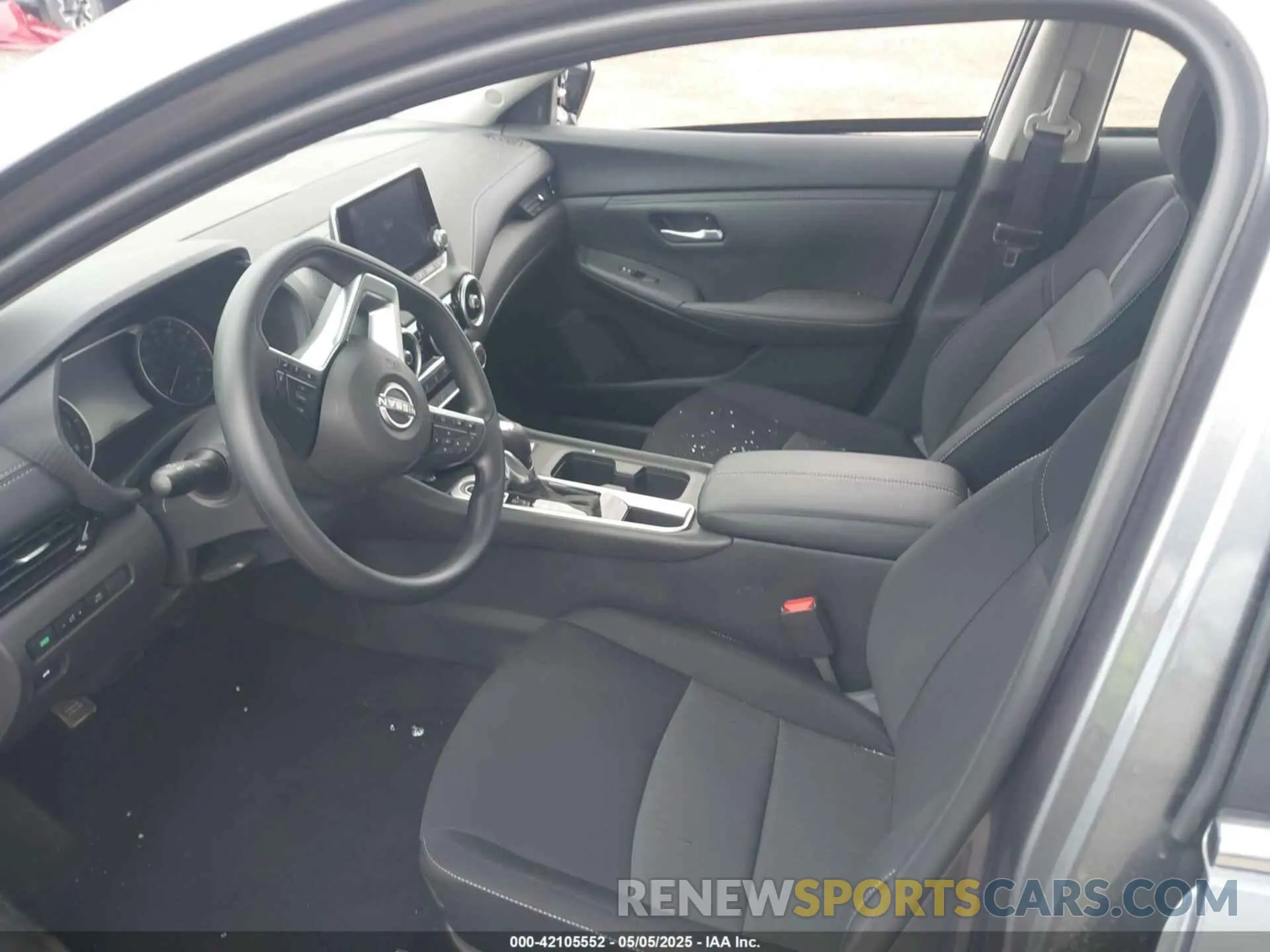 5 fotografías del automóvil dañado 3N1AB8CV3SY300566 NISSAN SENTRA 2025