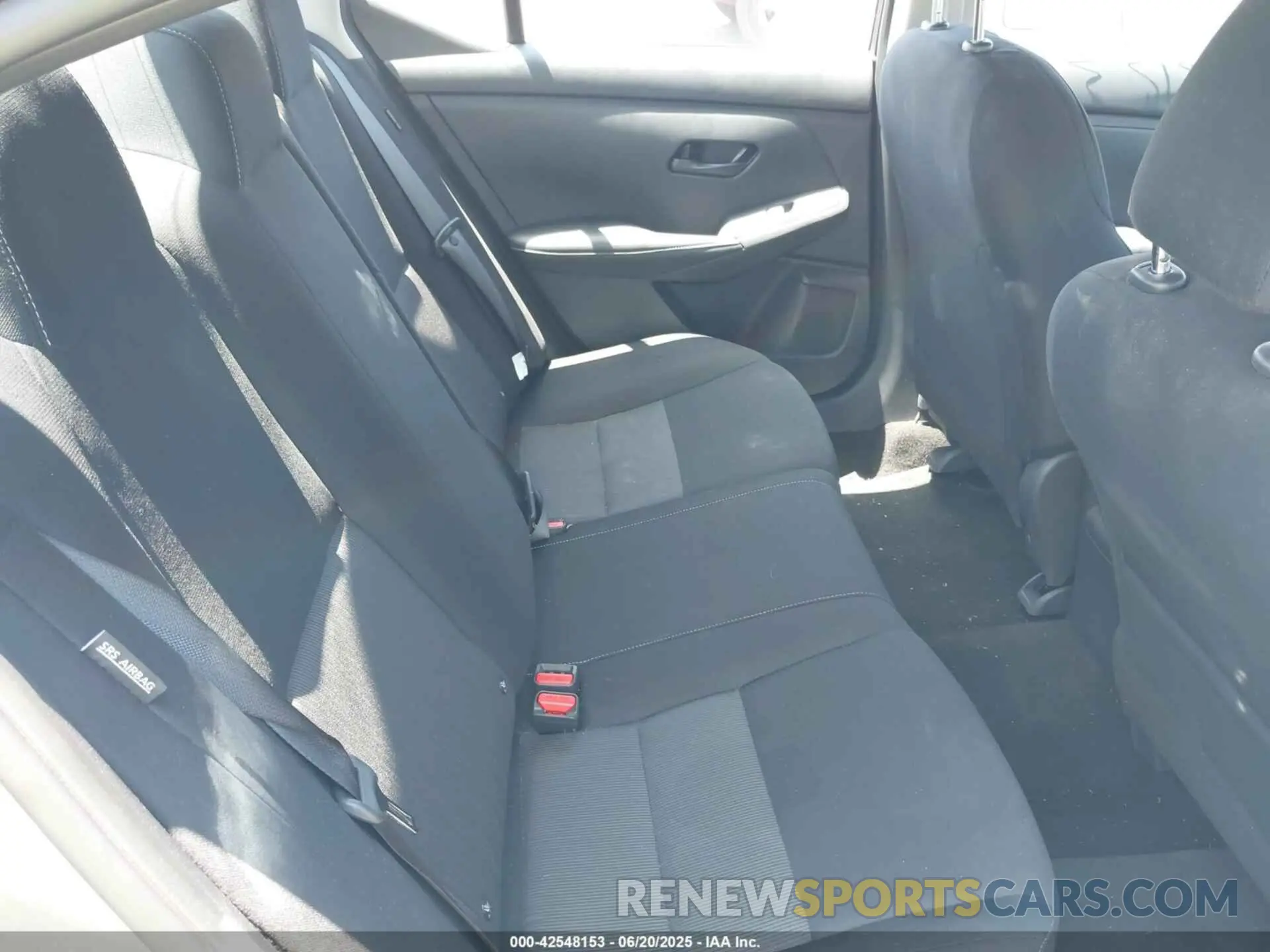 8 fotografías del automóvil dañado 3N1AB8CV3SY305914 NISSAN SENTRA 2025