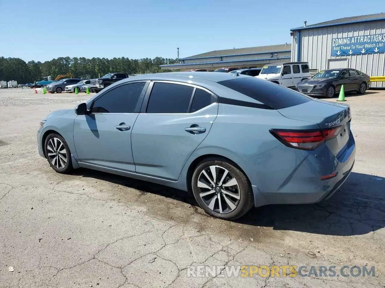 2 fotografías del automóvil dañado 3N1AB8CV4SY216322 NISSAN SENTRA 2025